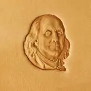 Leather Stamp Tools Stamps Stamping Carving Brass Tool Benjamin Franklin #560