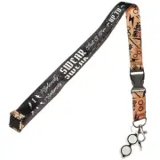 Harry Potter I Solemnly Swear Lanyard with ID Holder & Rubber Charm New
