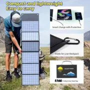 600W 1000W 18V Portable Solar Panel Charger 12V USB DC Camping Foldable Panels