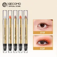 在飛比找蝦皮購物優惠-Gecomo 2 色眼影筆防水珠光細閃懶人眼影棒