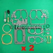 2 CARBURETTOR REPAIR KIT FITS TOYOTA CELICA TA40 GT 2TG 1.6L 77-81 TWIN CARBY
