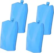 4Pcs Portable Packs for Lunch Bags Camping Reusable Freezer Packs for Breastmilk Storage Essential Backpack Ice Box for Outdoor Activities