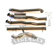 LEGENDEX 3" Exhaust for Ranger PX & Mazda BT50 UP 3.2L (2011-16) - Berserker