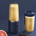Blender Portable Juicer Electric USB Mixer Rechargeable Fruit Bottle (6 blades)