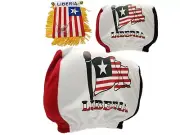 Liberia Mini Banner Flag Window Mirror, Liberian Car Headrest Cover Banner