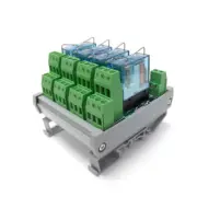 Altech Corp 8955.2 RM2E4 DPDT 4-Channel Module with 12VDC Relays