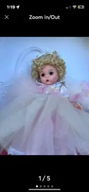 Madame Alexander 8" Summer Angel Doll Blonde Hair/Blue Eyes 2001 New in Box