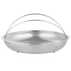 Fruit Basket Rice Steamer Stainless Steel Dense Hole Steaming