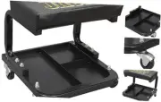 TR6100W BlackJack Rolling Creeper Garage/Shop Seat: Padded Mechanic Stool
