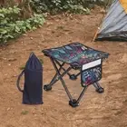 Camping Stool Folding Stool Fold up Chair for Backpacking Gardening Hiking