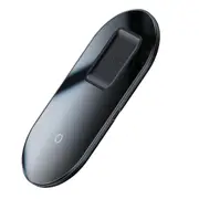 LED 15W Dual Coils QC3.0 Visible Transparent Smart Wireless Charger Pad for iPhone 11 Pro Max for iPhoneX 8 for Samsunng S10+ S9 Xiaomi HUAWEI LG 01 COLOR