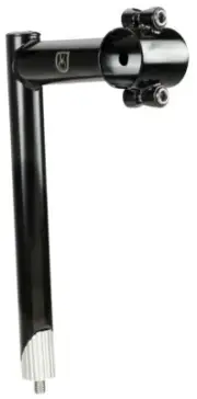 Velo Orange Quill Stem 31.8mm Clamp 22.2-24tpi Quill 110mm Blk Aluminum MTB Rd