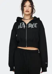 [BADEE] Newness Fleece Zip-Up Hoodie