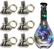Solar Wine Bottle Lights,6X Solar Fairy Lights Wine Bottle | Waterproof String Lamp for Outdoor Garden Wedding Tabletop Patio Pathway Bar Center Pieces