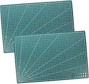HOODANCOS 2Pcs Double Sided Cutting Mat Craft Board for DIY Art Engraving Sewing and Scrapbooking Durable Self Healing Design for Precision Cutting