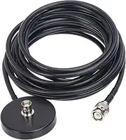 Tofficu Magnetic Antenna Base Mount for Car Mobile Transceivers with Cable Reliable Antenna Mounting Kit for Trucks Handheld Radios and Amateur Equipment