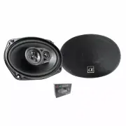 PAIR OF ALPHASONIK NEURON SERIES 6"X9" 420W 3 OHM 3-WAY FULL RANGE SPEAKER NS693