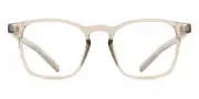 Square Full Rim Plastic Men's Glasses Brown, Size 50 - Lenses Included - Private Health Rebate - Blue Light Block Available - Arise Collective