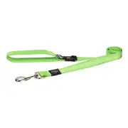 Rogz Classic Reflective Dog Safety Lead Lime XL