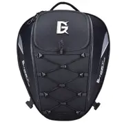 10inch Motorcycle Racing Helmet Backpack Tail Bags Reflective Cycling Luggage Big Capacity Saddlebags
