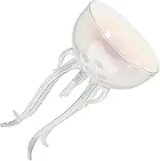 ULTECHNOVO Glass Octopus Cocktail Goblet Unique Jellyfish Design Wine Cup for Parties and Bars Creative Drinkware for Home and Events