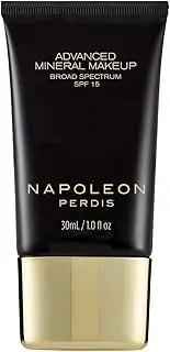 Advanced Mineral Makeup SPF 15 | Lightweight Liquid Mineral Foundation with Buildable Coverage, Semi-Matte Finish & Broad Spectrum Sun Protection | (30ml​) Look 4