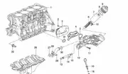 GENUINE NEW HOLDEN CRUZE 2010-2012 1.8L PETROL ENGINE OIL COOLER (W/ FILTER)