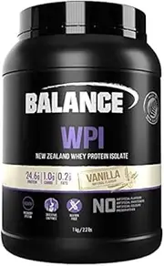 Balance WPI Vanilla Flavour Protein Powder 1 kg