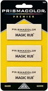 Magic RUB Art Eraser, Vinyl, 3/Pack