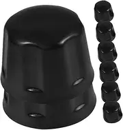GLEAVI 8pcs ATV Rim Cover: Rubber Dust Cover Caps -ATV Wheel - Quad Go-Kart Wheels Parts for 110-250cc Go-Karts in All Terrains