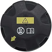 200 KPA Radiator Coolant Expansion Overflow Tank Cap Cover Compatible with BMW E90 E60 F10 F01 E70 17117639021 (200bar)