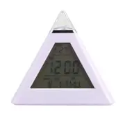 Colorful Digital Temperature Calendar Alarm Clock