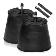 2 Pack 20x4.0 Fat Bike Tube With Av 32mm Valve, Bike Tubes With 2 Tire Levers, For Road/mountain /e Bike