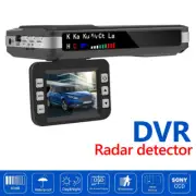 2 In 1 Anti Radar Detector Car DVR Camera Flow Detecting Dash Cam Car Recorder
