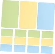 HOMSFOU 300pcs Blank Index Cards for Note Taking Craft Projects and Business Messages Lightweight Pastel Paper Flashcards for Students and Teachers