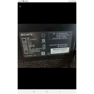 二手中古sony70吋4k電視，可聯網，型號KD-70X8500B 保固3個月，請詢問大戶藥師