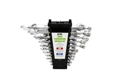 FHC 22WS 22 Piece Combo Wrench Set Sae / Metric