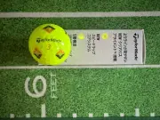 Taylormade TP5 Pix High Vis Japan Neon Yellow One Sleeve 3 Golf Balls