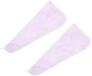 NOLITOY 2pcs Dry Hair Cap Wrap Head Scarf Towel for Hair Absorbent Towels Supple Hair Drying Hat Makeup Hair Towel Hair Hat Bandana for Hair Shower Hat Coral Fleece Purple