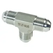 Threaded JIC Tee | MJIC 3/8 inch - SS316 (5 Pack)