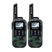EcoXGear EXG50-2PKC 500mW Compact Handheld UHF Radio Twin Pack