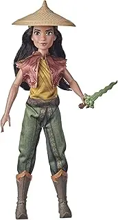 DISNEY PRINCESS Disney - Raya and The Last Dragon - Raya's Adventure Styles, Fashion Doll with Clothes, Shoes, and Sword Accessory - Dolls and Toy for Kids - Girls and Boys - Ages 3+