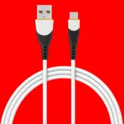 Fast Charger USB A Male to USB Type C Cable Cord 3ft White for ZTE Axon 7 A2017U