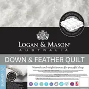 Logan and Mason 25/75 Duck Down & Feather Quilt
