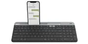 Logitech K580 Wireless Keyboard,multi Device,unifying Receiver,bt,graphite-1yr