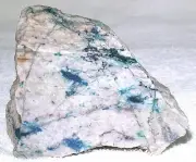 2 Pound 12.9 Oz 1274 Gr Azurite Spiderweb In Quartz Arizona Cabochon Rough US132