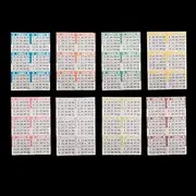 SmallToys Bingo Paper Game Cards - 6 Cards - 8 Sheets - 125 Books - 8 Inch by 12 Inch Size Disposable Sheet - Made in USA