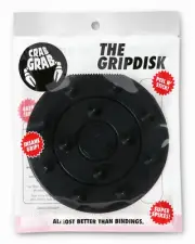 Crab Grab Grip Disk Stomp Pad for Snowboarding - Black
