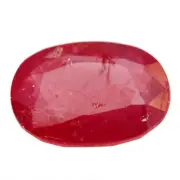 1.01 Ct. Natural Unheated Vivid Intense Red Ruby WITH GLC CERTIFY