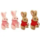 Soft Rabbit Plush Toy Pillow, Adorable Stuffed Bunny for